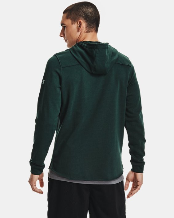 Men's Project Rock Terry Snake Hoodie in Green image number 1